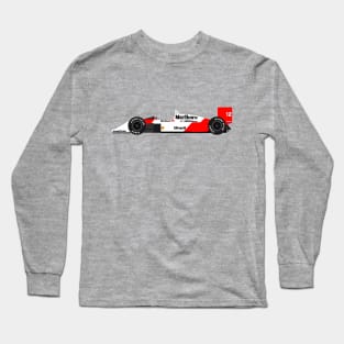 McLaren MP4/4 F1 Ayrton Senna Long Sleeve T-Shirt